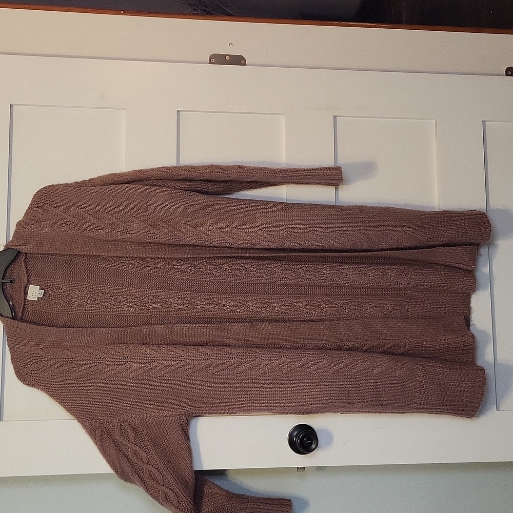 A New Day Soft and Cozy Dusty Rose Sweater